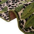 thumbnail image 4 of Unique Loom Outdoor Botanical Collection Area Rug - Andromeda (5' 3" x 8' Oval Green/Ivory), 4 of 9