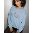 thumbnail image 2 of Butterfly C'est La Vie Paris Sweatshirt Women -Image by Shutterstock, Female Small, 2 of 4