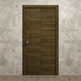 thumbnail image 3 of Sliding Closet Bi-fold Doors 72 x 96 inches | Ego 5000 Marble Oak | Sturdy Tracks Moldings Trims Hardware Set | Wood Solid Bedroom Wardrobe Doors, 3 of 4