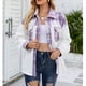 thumbnail image 1 of Chaqueta casual con bolsillos,Abrigo de manga larga para mujer Abrigo de mujer Chaqueta de un solo pecho Diseño aerodinámico, 1 of 6