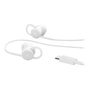 Google Pixel USB-C - Earphones with mic - in-ear - wired - USB-C - white