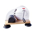 thumbnail image 2 of DOLITY Trancheuse à Pain Manuelle avec Manivelle Outil de Cuisson Premium Ajustable Blanc, 2 of 9