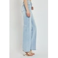 thumbnail image 3 of RISEN Full Size Wide Leg V Dipped Front Waist Jeans, 3 of 6