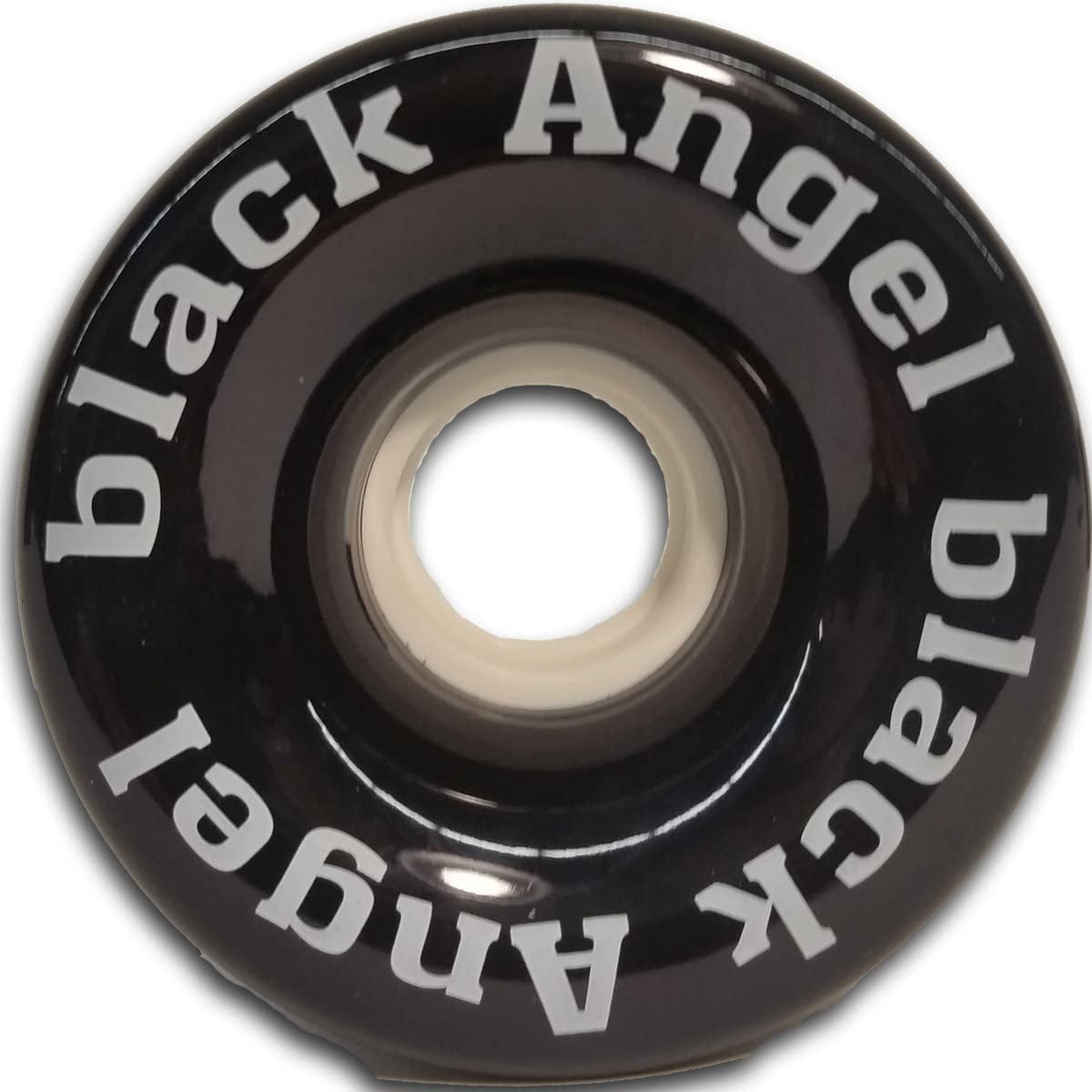 Black Set of 4 Black Angel 70mm 82a Longboard Wheels 