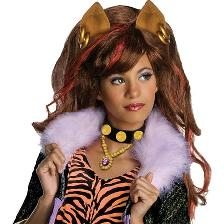 Morris Costumes Children Clawdeen Wolf Monster High Wig, Style RU52572