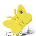 thumbnail image 5 of Decase for iPad 9th/8th/7th Generation 10.2" (2021/2020/2019) / Air 3rd Gen/Pro Tablet Case,3D Cute Butterfly Pattern Child Proof Tablet Shell Drop Protection Kickstand Hybrid Case , Yellow, 5 of 7