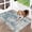 Blue, variant on 2x3 Entryway Rug Washable - Moroccan Small Area Rugs for Entryway Low Pile Indoor Mat Non Slip with Rubber Backing Thin Area Rug Pet Friendly for Front Door Kitchen Bedroom 2x3 Geo Grey