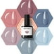 thumbnail image 1 of Set de esmaltes de uñas en gel Modelones, 6 colores, rosa y azul nude, 7 ml, 1 of 6