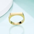 thumbnail image 2 of Anillo de Acero inoxidable Yashi 6 de oro, 2 of 5