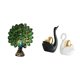 thumbnail image 1 of Elegante Colección De Esculturas De Pavo Real Y Cisne, Adornos De Mesa Para Dormitorio, Oficina, Sala De Estar, Estantería Y Entrada, Decoración Del Hogar., 1 of 8