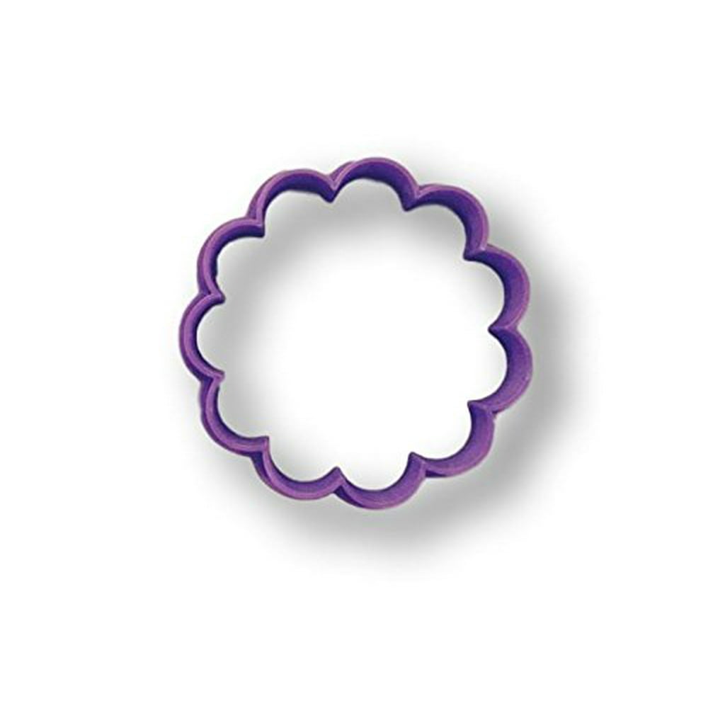 scalloped Round Cookie Cutter (4 Inch)