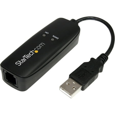 Usb Phone Modem - StarTech External V.92 56K USB Fax Modem