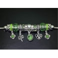 thumbnail image 2 of Falari Birthstone Bracelet Multi-Color Charm Beads Silvertone, 2 of 6