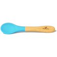 thumbnail image 2 of Baby Spoon Regular Scoop | Bamboo & Silicone, 2 of 16