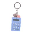 thumbnail image 3 of Mini calculadora portátil de bolsillo con forma de llavero, color caramelo (azul), 3 of 14