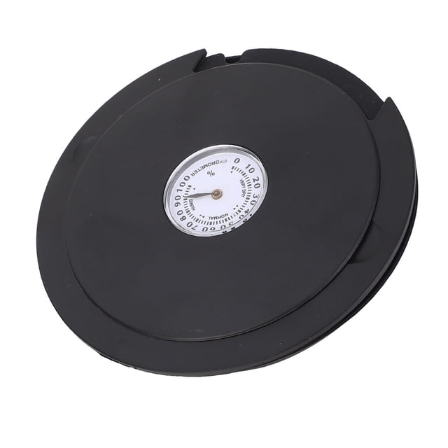 Acoustic Guitar Sound Hole Cover Humidifier, 3 in 1 Guitar Humidifier Accurate Humidity Monitoring Guitar Mute Feedback Buster Soundhole Cover for 100-103mm Holes