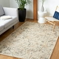 thumbnail image 2 of SAFAVIEH Trace Hoyt Floral Area Rug, Beige/Grey, 6' x 6' Square, 2 of 11