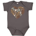 thumbnail image 3 of Inktastic Mushrooms and Morels in a Heart Shape Boys or Girls Baby Bodysuit, 3 of 5