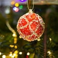 thumbnail image 6 of Christmas Decorations Christmas Ball Ornaments Large Shatterproof Glitter Pastic Pearl Hanging Colored Christmas Tree Decorations Hanging Ornaments for Xmas Tree Home Party Yard Garden, 6 of 9