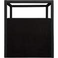thumbnail image 5 of Pemberly Row Modern / Contemporary Black Boucle Fabric King Bed, 5 of 6