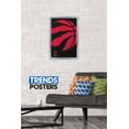 thumbnail image 2 of NBA Toronto Raptors - Logo 18 Wall Poster, 14.725" x 22.375", Framed, 2 of 5