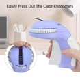 thumbnail image 2 of Embossing Label Maker with 3 Tapes 9mm Portable Manual Vintage Label Writer Old School Handheld Embossed Label Maker Printer for Office Home Organization DIY Journal Decor, 2 of 8