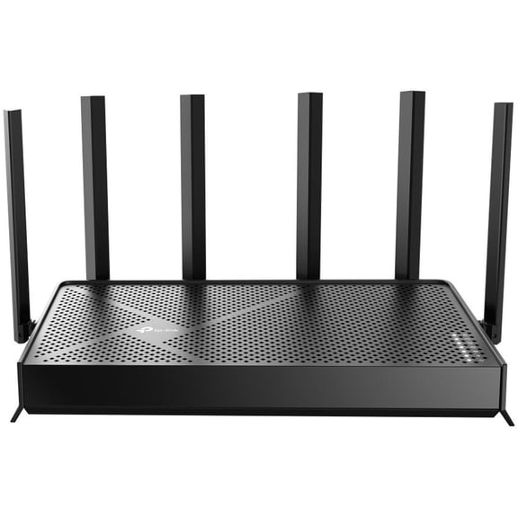Restored TP-Link - Archer BE6500 Dual-Band Wi-Fi 7 Router - Black