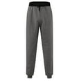 thumbnail image 4 of TBWNWG Men's Casual Pants Mid Waisted Solid Casual Jogging Sports Pants with Elastic and Pockets for Active,Sizes M, 4 of 6