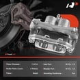thumbnail image 2 of A-Premium Brake Caliper Assembly Compatible with Subaru B9 2006-2007 Forester 2014-2017 Outback Tribeca Legacy WRX 2015-2017 Front Driver Side, 2 of 9