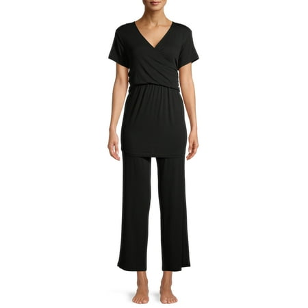 

Maternity Nurture by Lamaze 2-Piece Nursing Short Sleeve Pants Set - Available in Plus Sizes