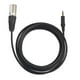 thumbnail image 4 of Estéreo de 3,5 mm (1/8 de ) estéreo a cable XLR, negro, 4 of 9