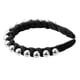 thumbnail image 5 of diadema con cinta trenzada de perlas sintéticas, diadema de moda para mujer, negro, 0,79 pulgadas de ancho, 5 of 7