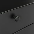 thumbnail image 6 of Night Stand, Storage Cabinet with 3 Drawers, Bedside Table for Living Room Bedroom, Black, 6 of 8