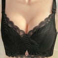 thumbnail image 2 of Women's Lace Push Up Underwire Free Bra Comfortable Support Enhancer, 2 of 4