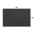 thumbnail image 5 of SEMAXE Gray Cotton Bath Mat，Thickened and Durable Floor Towel. 2 Pack 19x30 inches., 5 of 7