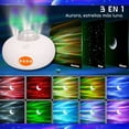 thumbnail image 3 of Lampara Proyector de Estrellas y Luna Dosyu Blanco con Sonido Ambiental, 3 of 7