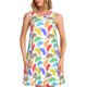 thumbnail image 1 of Fotbe Colored Armadillos Vestido de Verano sin Mangas para Mujer – Vestido Midi Línea A, Estilo Camiseta Floral, Vestido Playero Casual y Fluido, 1 of 7