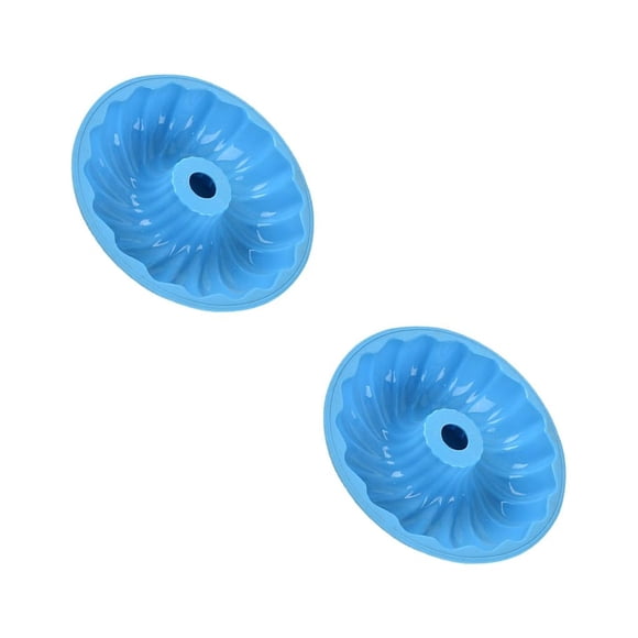 Bewildely Molde para Pan de silicona versátil, 2 piezas, para diversas necesidades de horneado, moldes redondos de silicona para pasteles, Cocina y Comedor