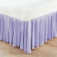 thumbnail image 5 of Home Soft Things Pleated Bed Skirt - 18" drop Length - Lavender Fog - Queen (60" x 80" + 18"), 5 of 5