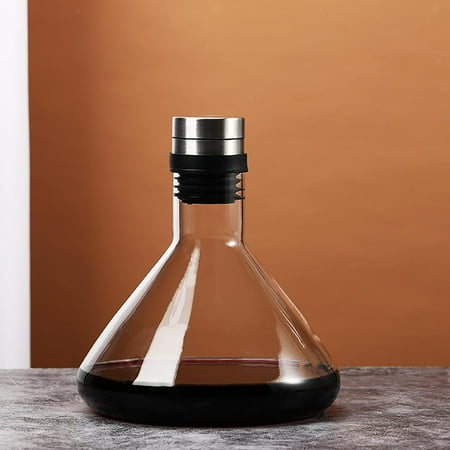 

Wine Decanter Elegant Good Sealing 1500Ml Hand Blown Pourer For Wine Bottle