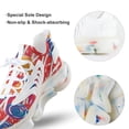 thumbnail image 7 of Candy Pattern Rainbow Lollipop Walking Shoes for Men Woman Lightweight Tennis Fashion Elastic Sports Shoes Cushion Basketball Shoes, 7 of 7