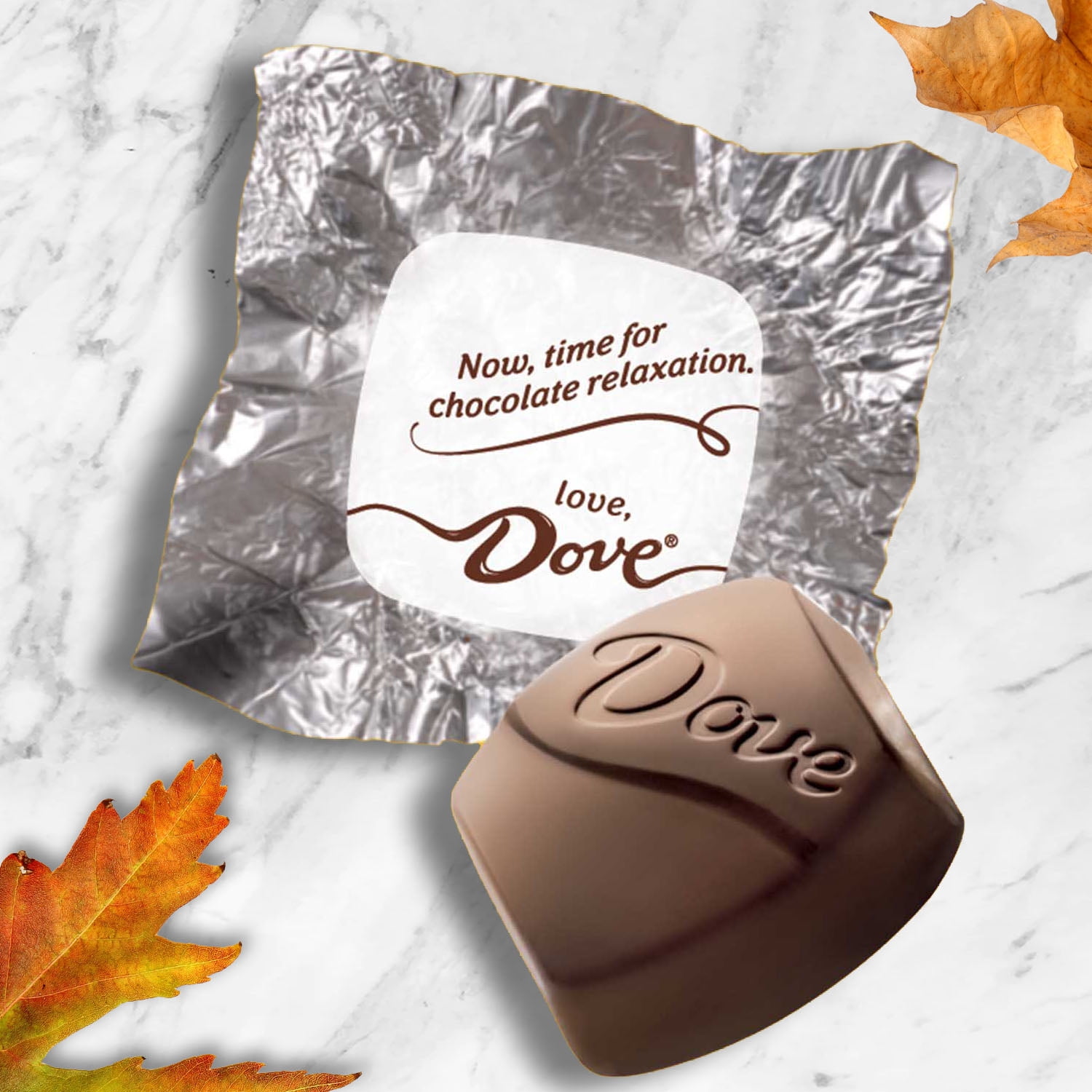 (3 pack) Dove Promises Dark Chocolate Fall Halloween Candy - 8.87 oz