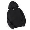 thumbnail image 2 of Sudadera con capucha de algodón Sudadera con capucha unisex Sudadera con capucha que absorbe el sudor, Negro, 3XL Inevent AP000776-66, 2 of 7