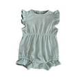 thumbnail image 1 of Combinaison Sans Manches pour Fille Vêtements d'Été 0 1 An, 1 of 4