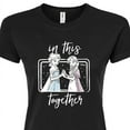 thumbnail image 3 of Frozen - Winter - Anna & Elsa In This Together - Juniors Fitted Graphic T-Shirt, 3 of 5