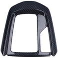 thumbnail image 2 of Aramox Gear  Panel Frame Fit For CX-3  2017-2019, Gear  Panel Cover Trim Carbon Fiber Style Replacement, 2 of 8