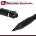 thumbnail image 5 of Unique Bargains 1 Set Car Bullet Antenna for Jeep Wrangler JK/JL 2007-2023 Decoration Only Black, 5 of 7