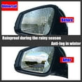 thumbnail image 3 of 2pcs 175x200-2/4/8 Pcs Car Side Rearview Mirror Waterproof Anti-Fog Film Side Window Glass Film Can Protect Your Vision Driving On Rainy Days, 3 of 7