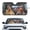 American Flag Chicken, variant on HUIACONG Sea Turtle & Hibiscus Floral Print Custom-fit Car Windshield Sun Shade, Keeps Interior Cool Reusable Foldable Foldable Sunshade for Sedan Universal Pickups