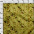 thumbnail image 3 of oneOone Viscose Chiffon Lime Green Fabric Abstracts Sewing Material Print Fabric By The Yard 42 Inch Wide, 3 of 4